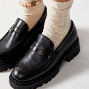 Lyra Lug Sole Loafers NWOT